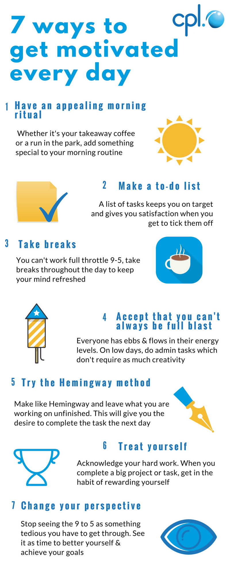 7 Ways To Stay Motivated